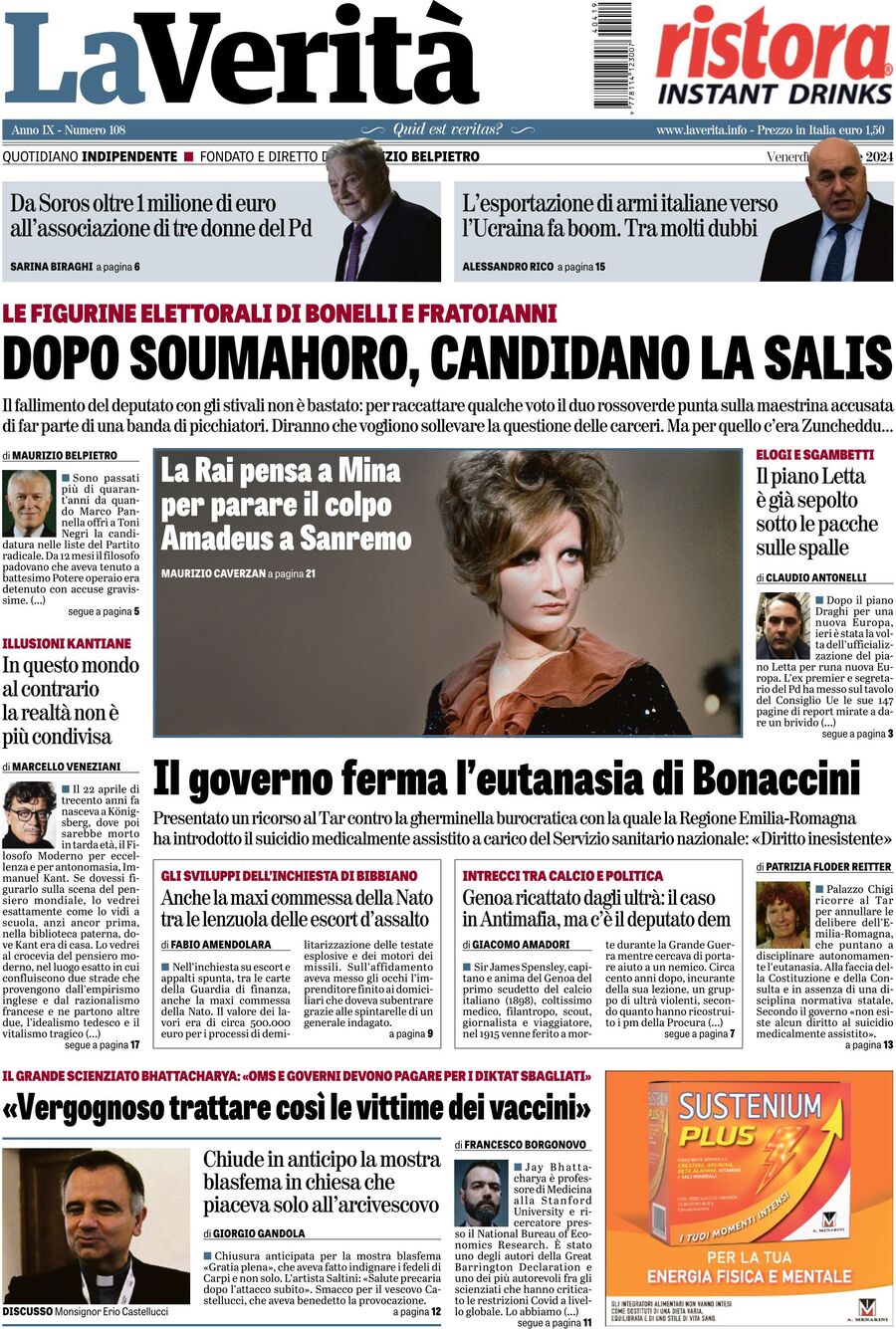 Prima-pagina-la-verita-edizione-di-oggi-19-04-2024