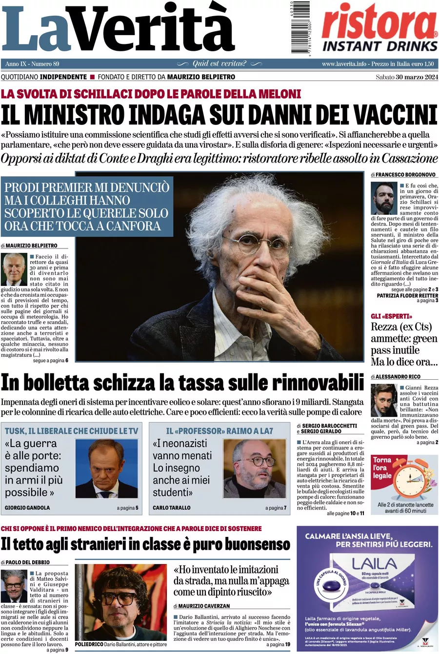 Prima-pagina-la-verita-edizione-di-oggi-30-03-2024