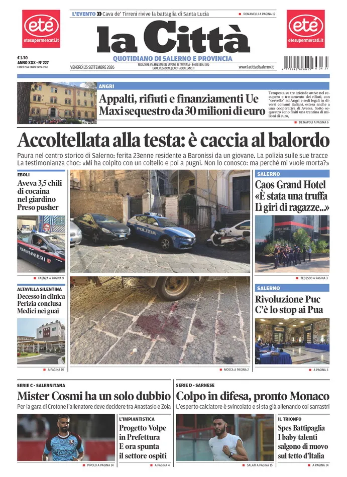 Prima-pagina-lacitta-del-2026-09-25