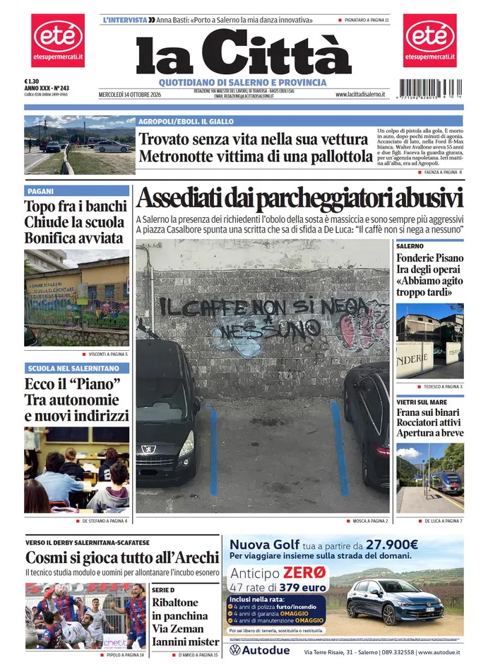 Prima-pagina-lacitta-del-2026-10-14