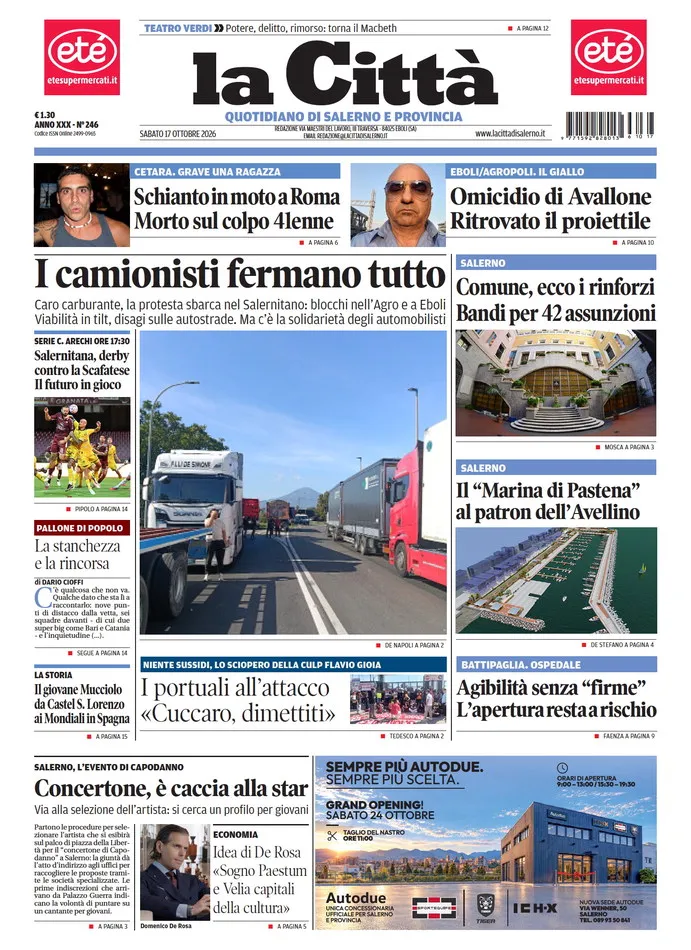 Prima-pagina-lacitta-del-2026-10-17