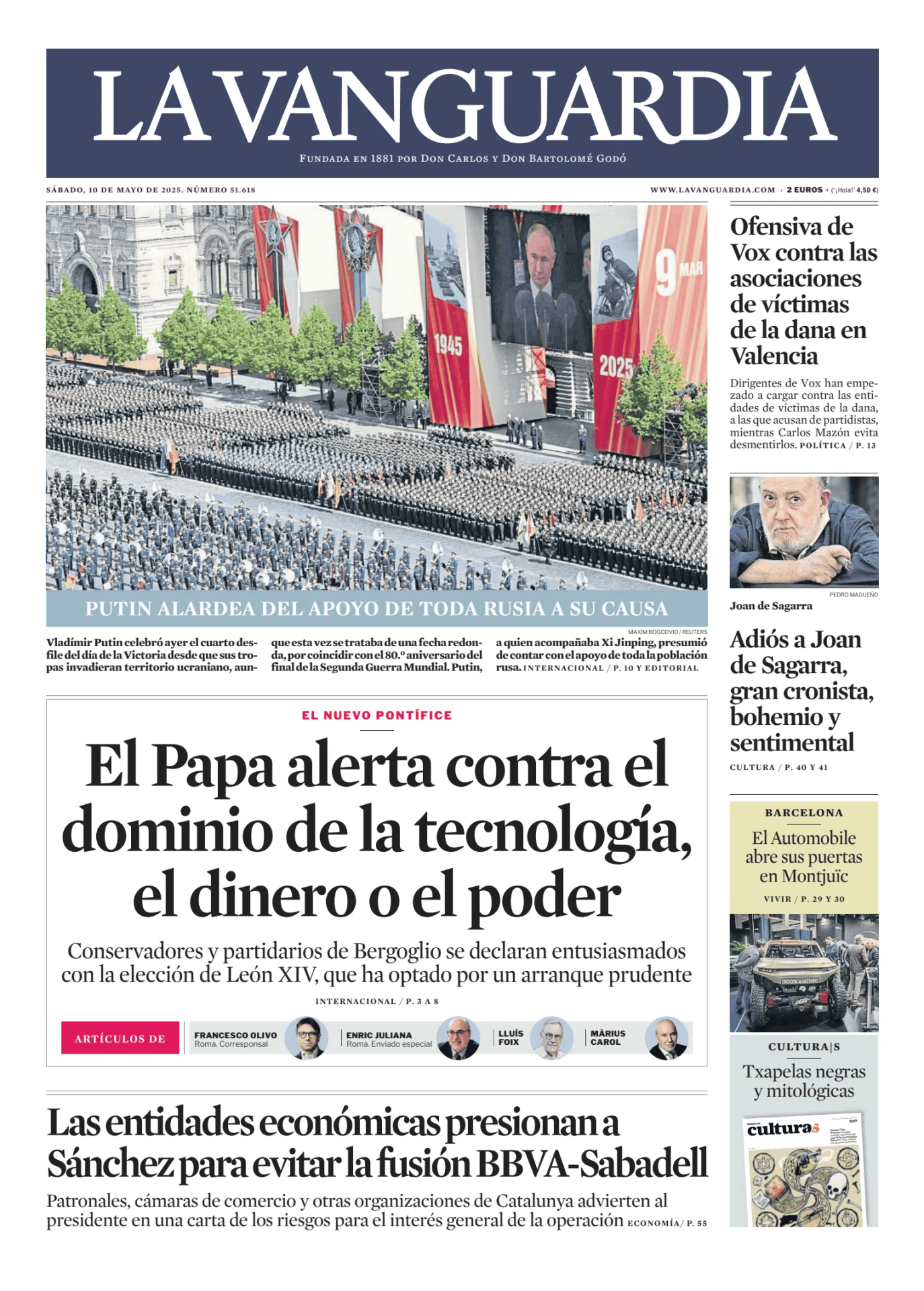 Prima-pagina-lavanguardia-oggi-edizione-di-oggi-20250510