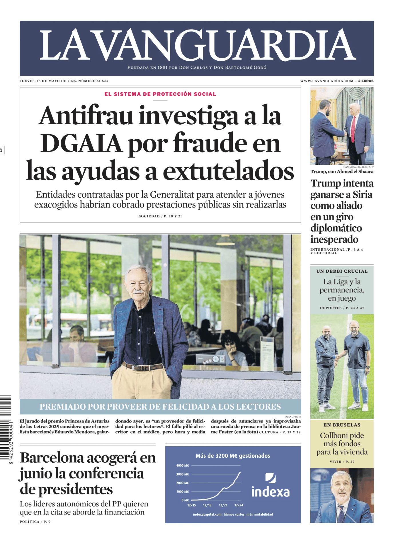 Prima-pagina-lavanguardia-oggi-edizione-di-oggi-20250515