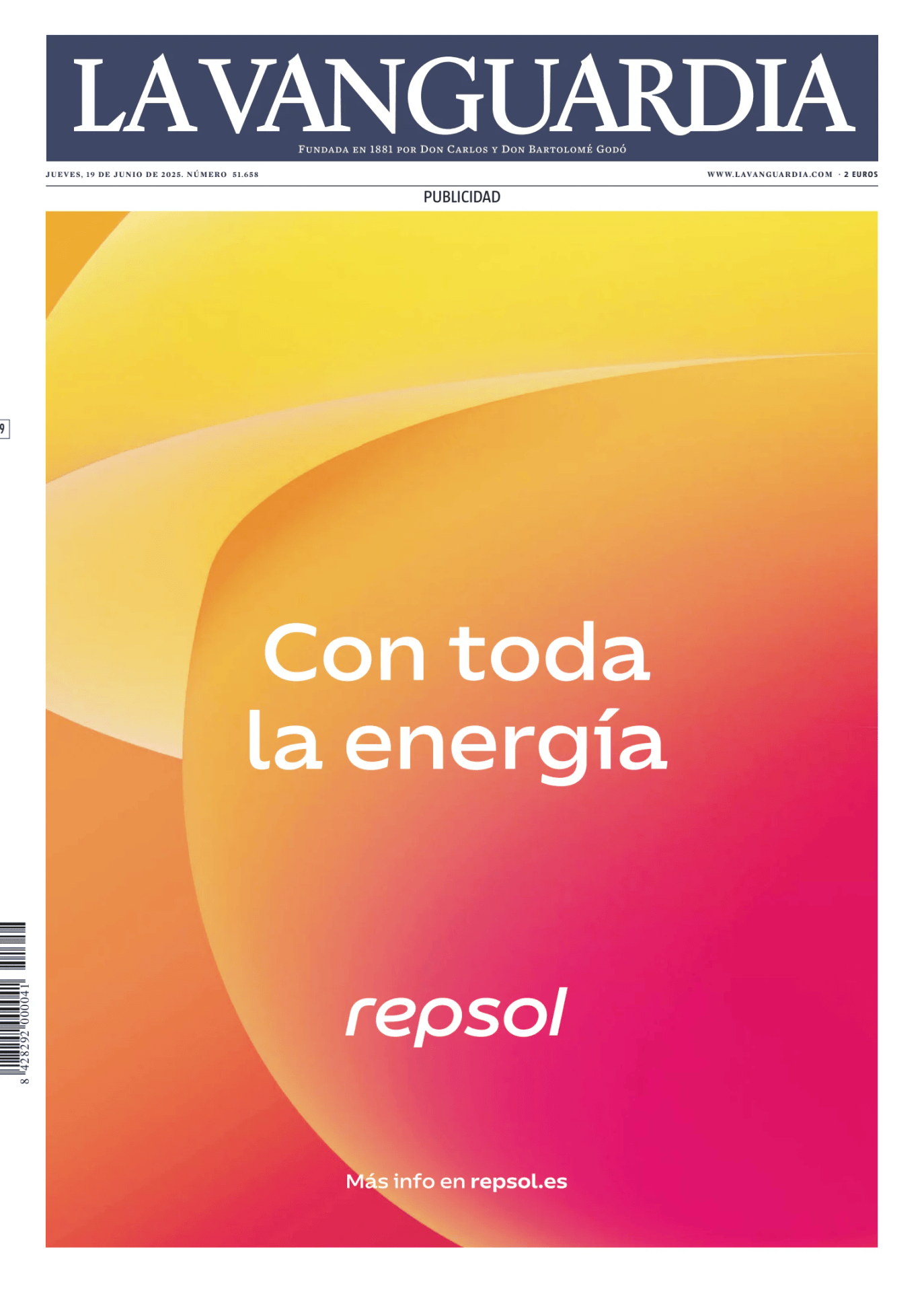 Prima-pagina-lavanguardia-oggi-edizione-di-oggi-20250619