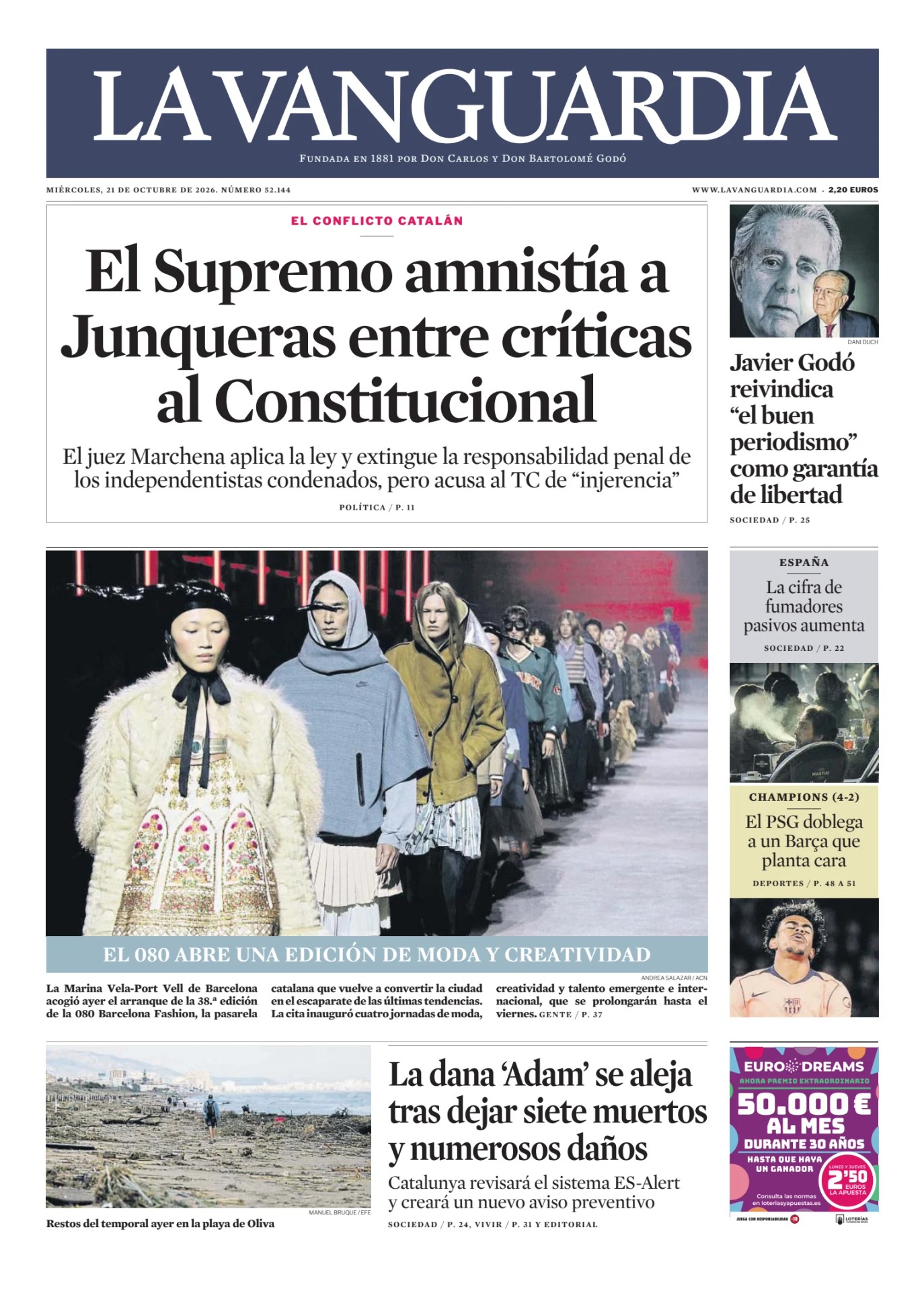 Prima-pagina-lavanguardia-oggi-edizione-di-oggi-20261021