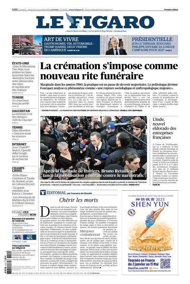 Prima-pagina-le-figaro-di-oggi-01-11-2024