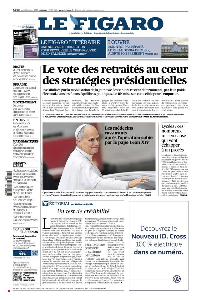 Prima-pagina-le-figaro-di-oggi-14-10-2026
