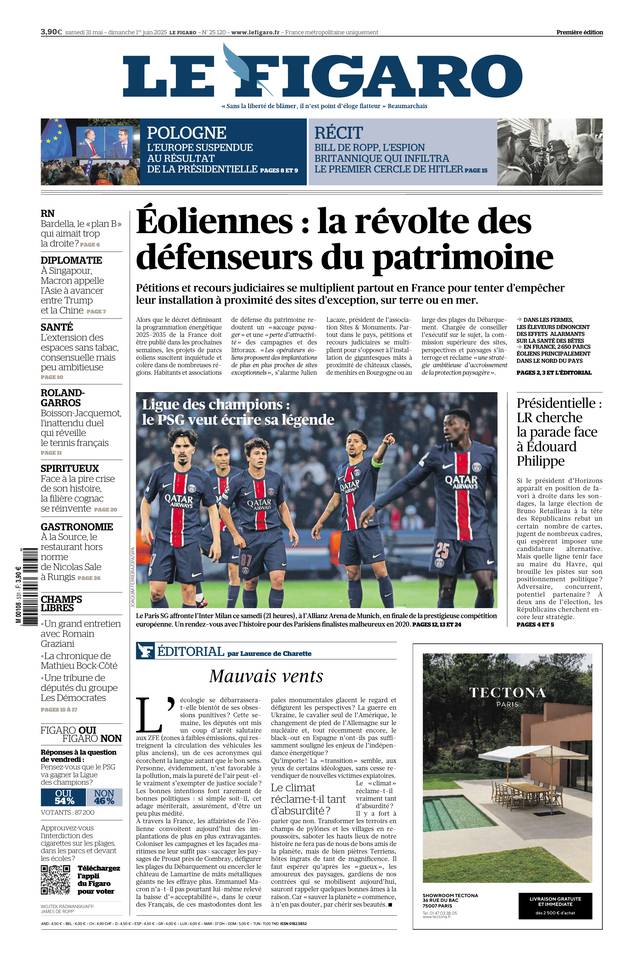 Prima-pagina-le-figaro-di-oggi-30-05-2025