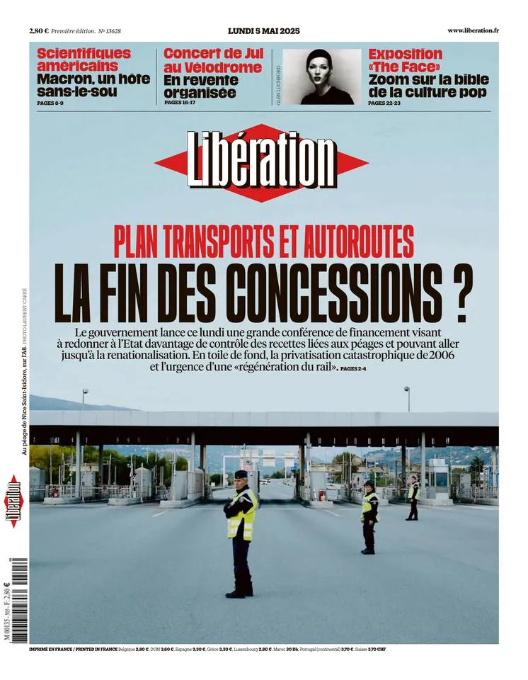 Prima-pagina-liberation-oggi-edizione-di-oggi-04-05-2025