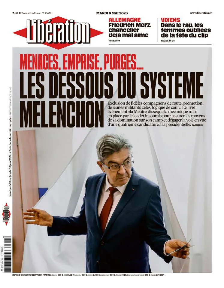 Prima-pagina-liberation-oggi-edizione-di-oggi-05-05-2025