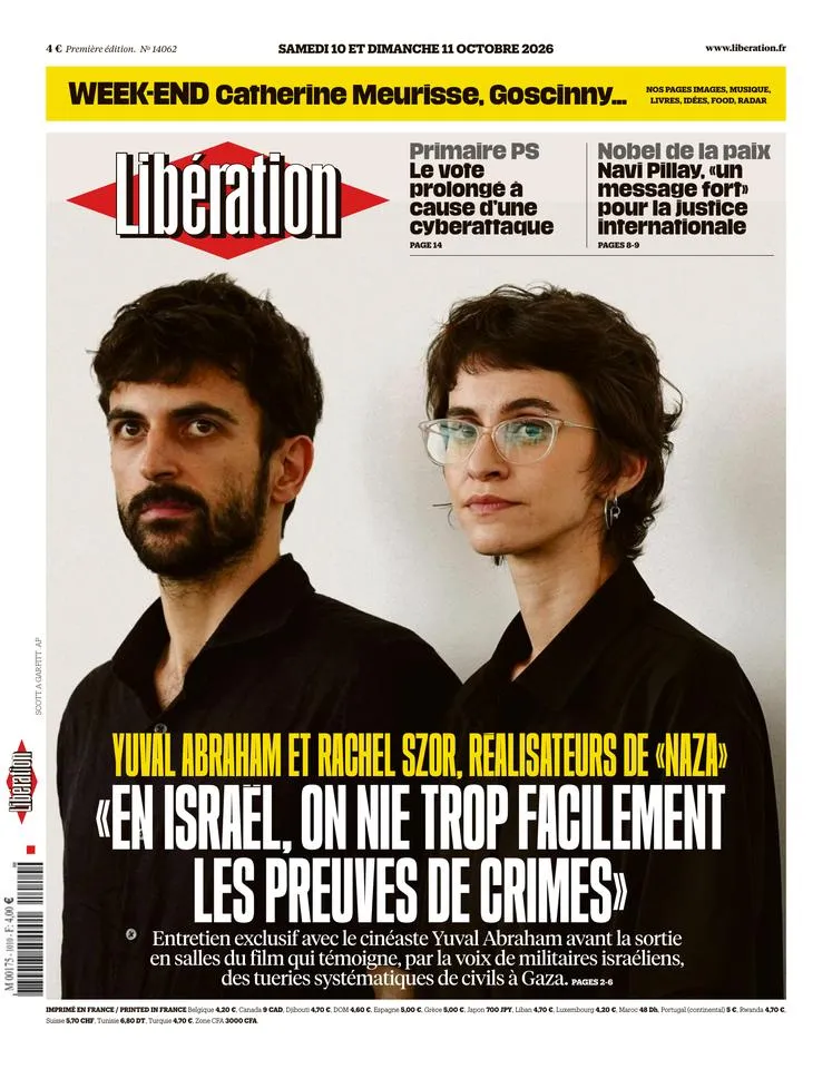 Prima-pagina-liberation-oggi-edizione-di-oggi-11-10-2026