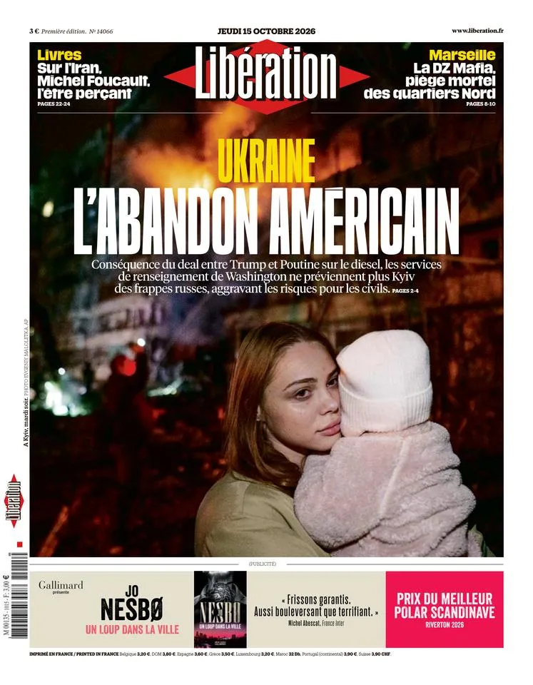 Prima-pagina-liberation-oggi-edizione-di-oggi-14-10-2026