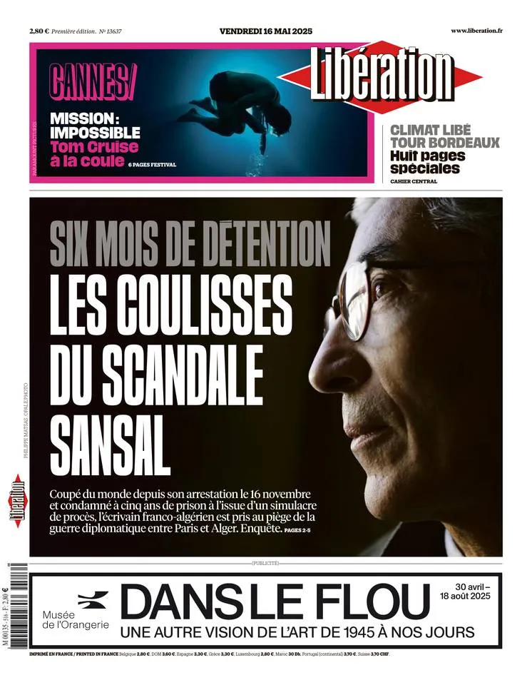 Prima-pagina-liberation-oggi-edizione-di-oggi-15-05-2025