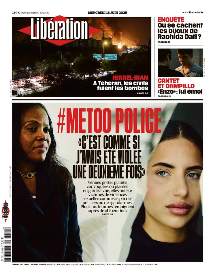 Prima-pagina-liberation-oggi-edizione-di-oggi-18-06-2025