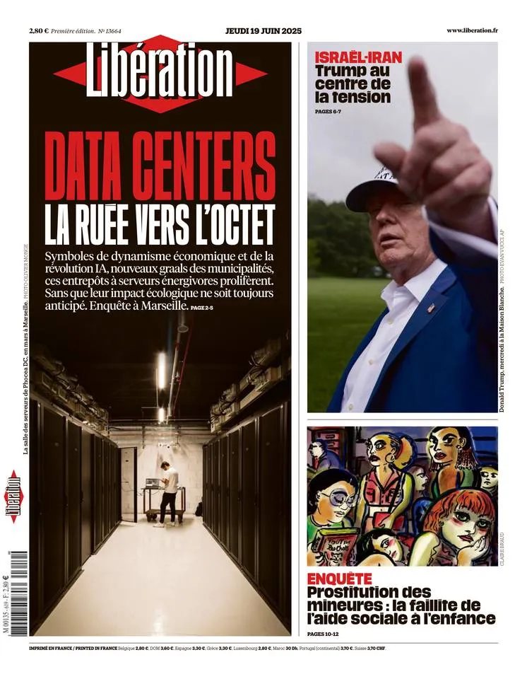 Prima-pagina-liberation-oggi-edizione-di-oggi-19-06-2025