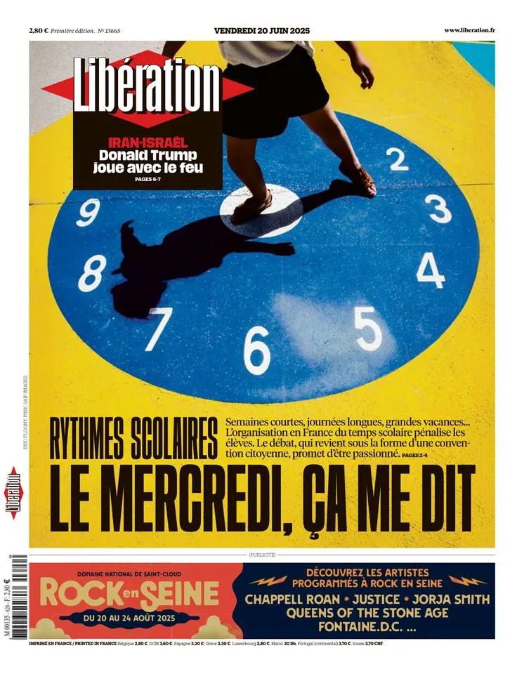 Prima-pagina-liberation-oggi-edizione-di-oggi-20-06-2025