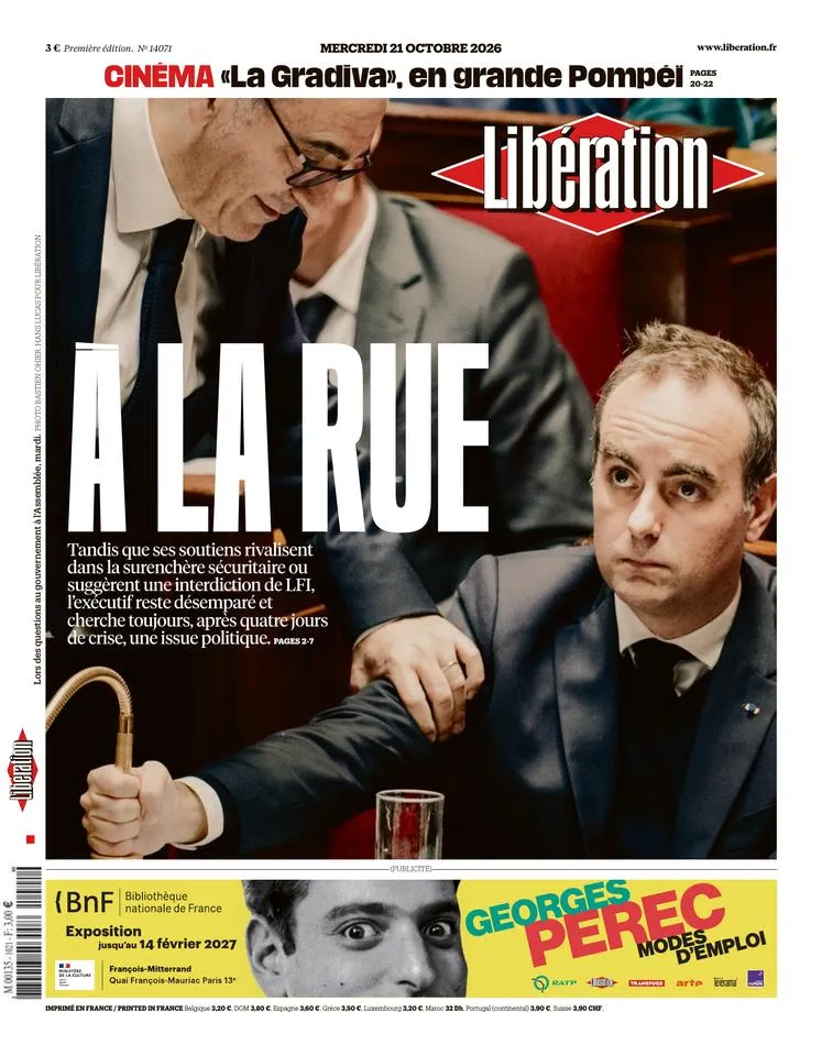 Prima-pagina-liberation-oggi-edizione-di-oggi-20-10-2026