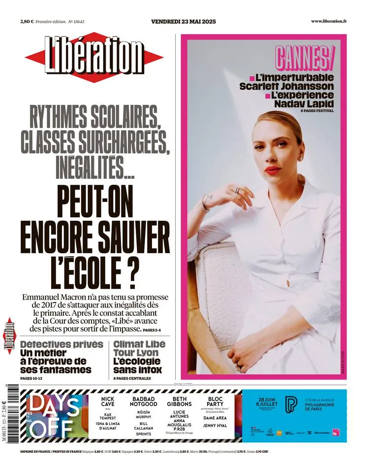 Prima-pagina-liberation-oggi-edizione-di-oggi-22-05-2025