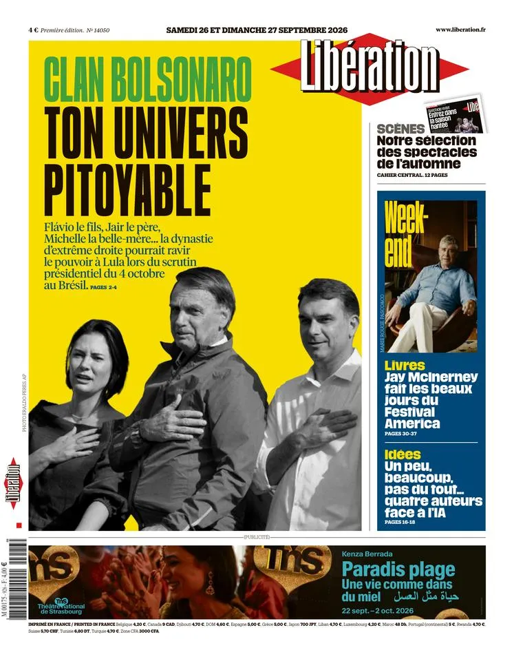 Prima-pagina-liberation-oggi-edizione-di-oggi-25-09-2026