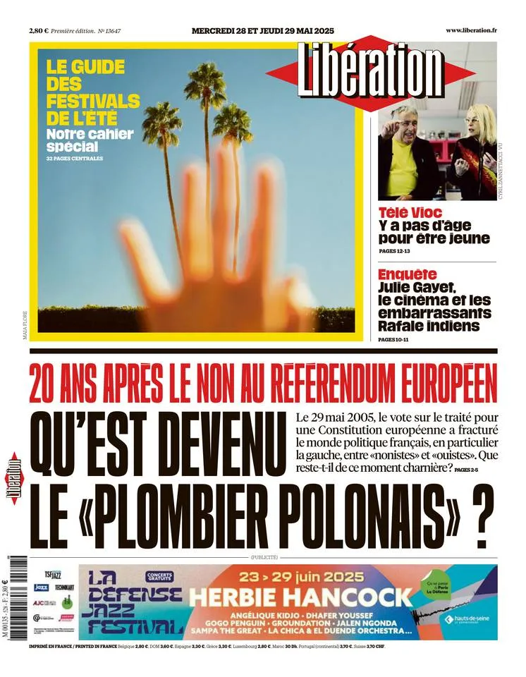 Prima-pagina-liberation-oggi-edizione-di-oggi-28-05-2025