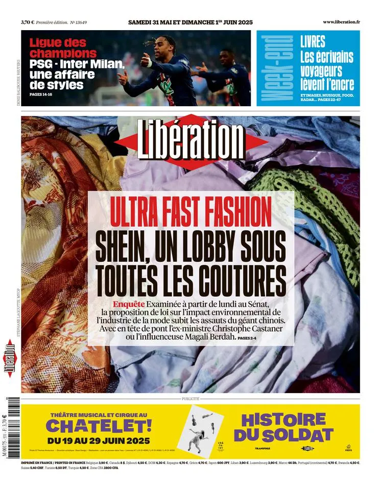 Prima-pagina-liberation-oggi-edizione-di-oggi-31-05-2025