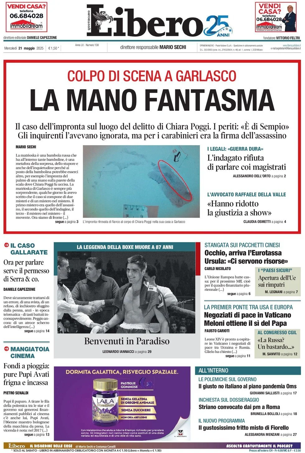 Prima-pagina-libero-edizione-di-oggi-21-05-2025