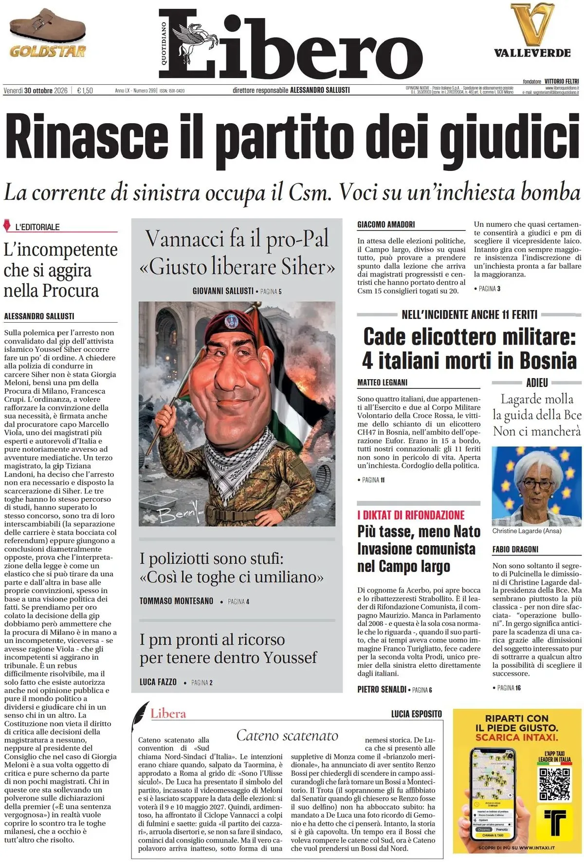 Prima-pagina-libero-edizione-di-oggi-30-10-2026