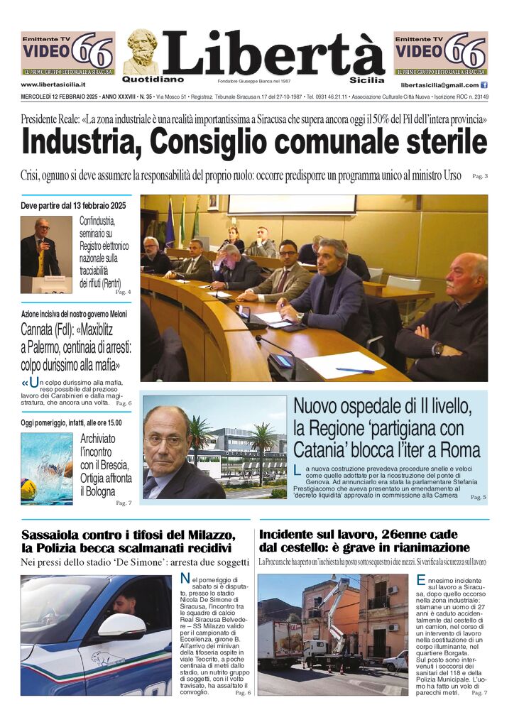 Prima-pagina-libertasicilia-edizione-di-oggi-12-02-25
