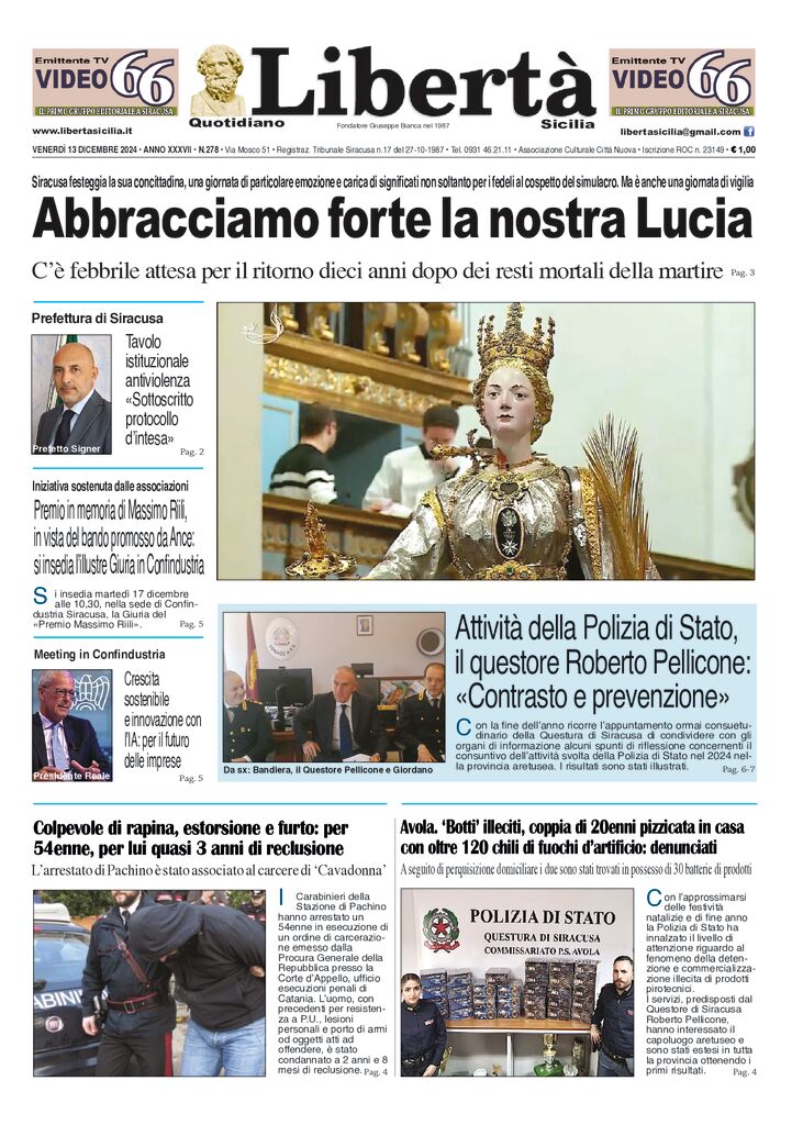 Prima-pagina-libertasicilia-edizione-di-oggi-13-12-24