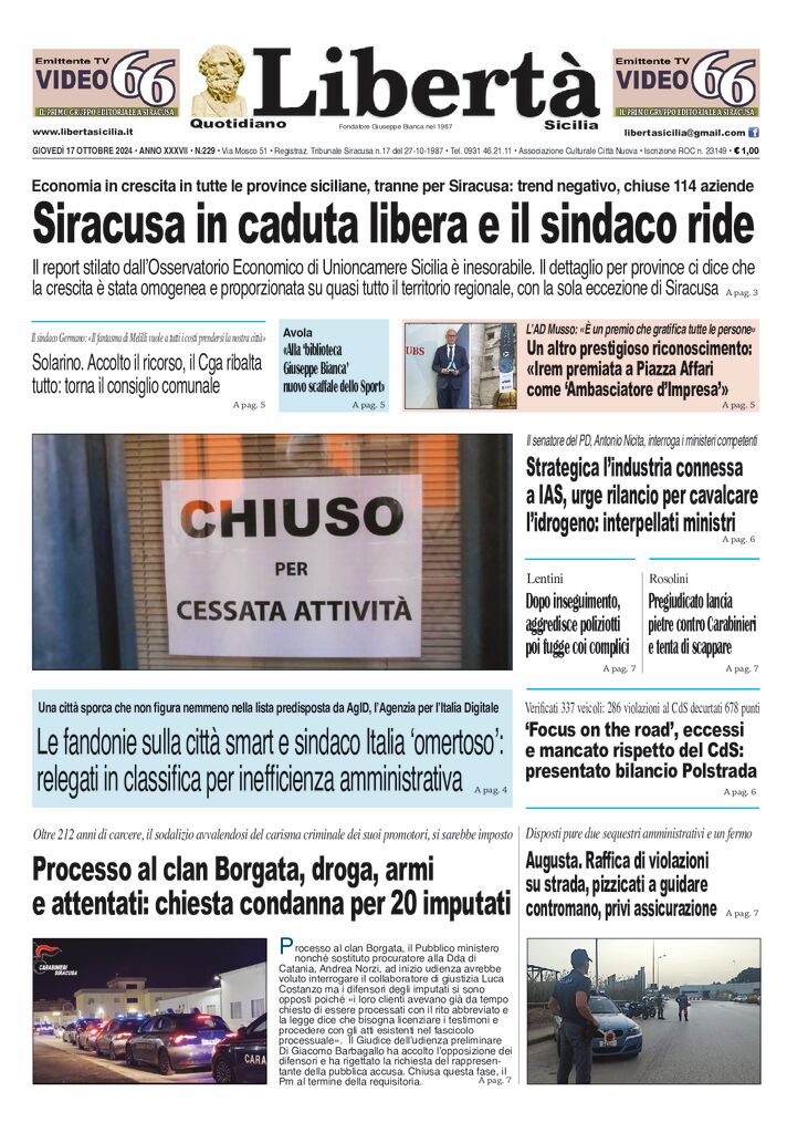 Prima-pagina-libertasicilia-edizione-di-oggi-17-10-24