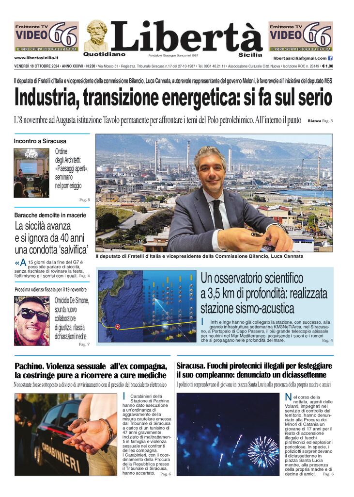 Prima-pagina-libertasicilia-edizione-di-oggi-18-10-24
