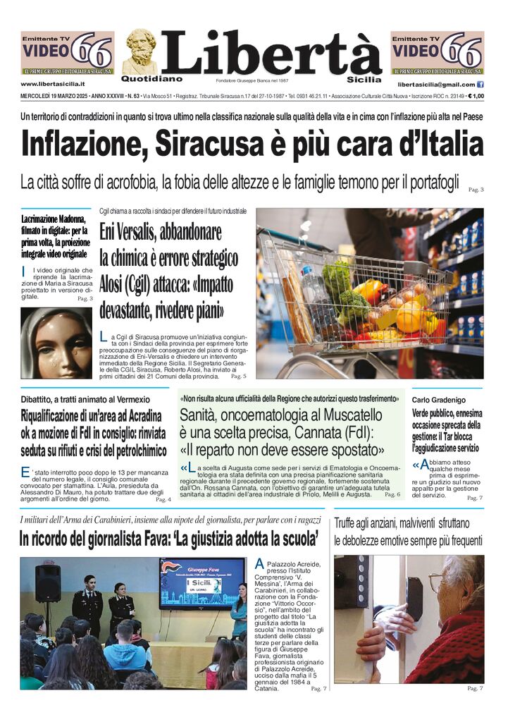 Prima-pagina-libertasicilia-edizione-di-oggi-19-03-25