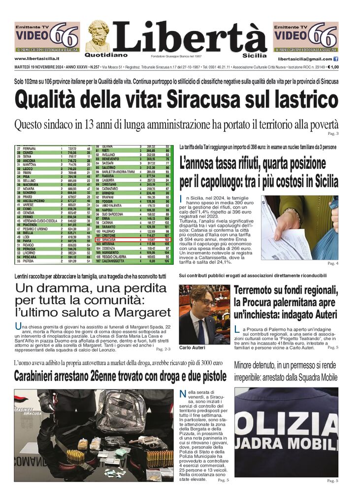 Prima-pagina-libertasicilia-edizione-di-oggi-19-11-24