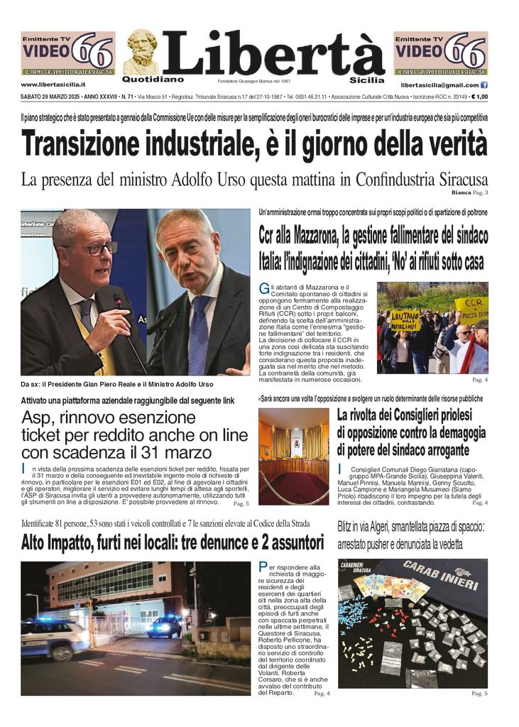 Prima-pagina-libertasicilia-edizione-di-oggi-29-03-25