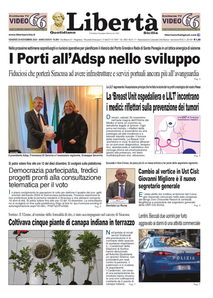 Prima-pagina-libertasicilia-edizione-di-oggi-29-11-24