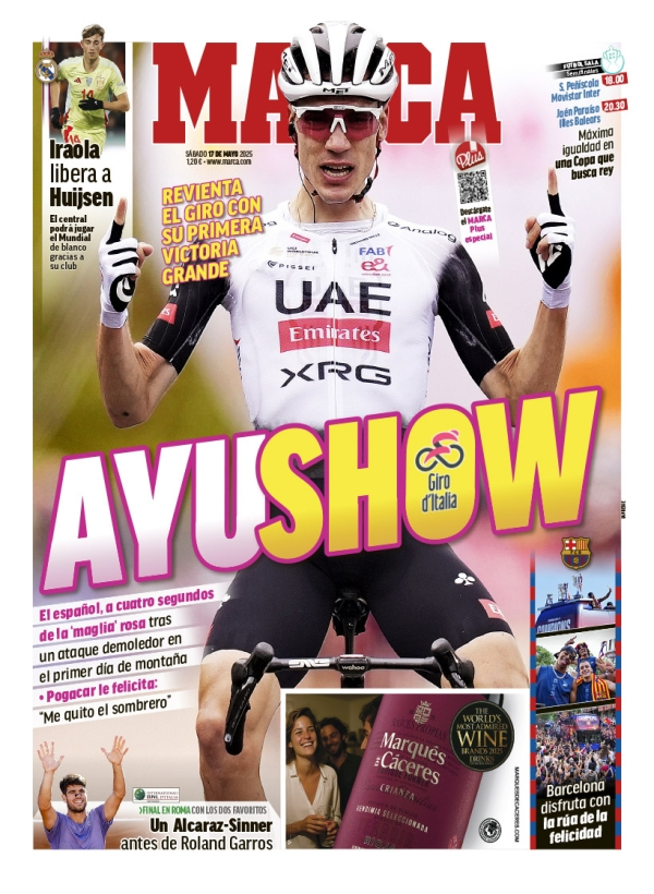 Prima-pagina-marca-edizione-di-oggi-17-05-2025