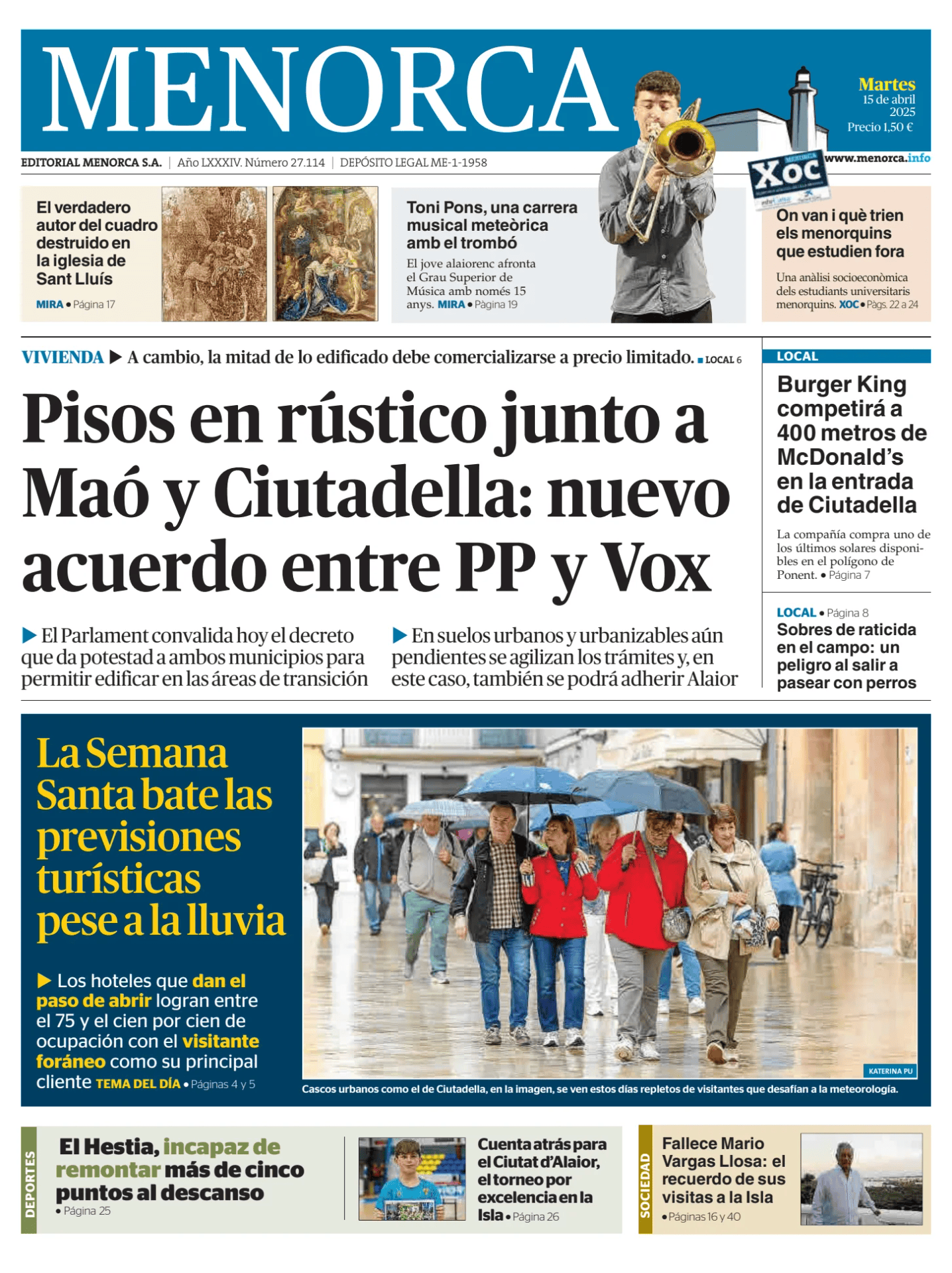 Prima-pagina-menorca-oggi-edizione-di-oggi-20250415