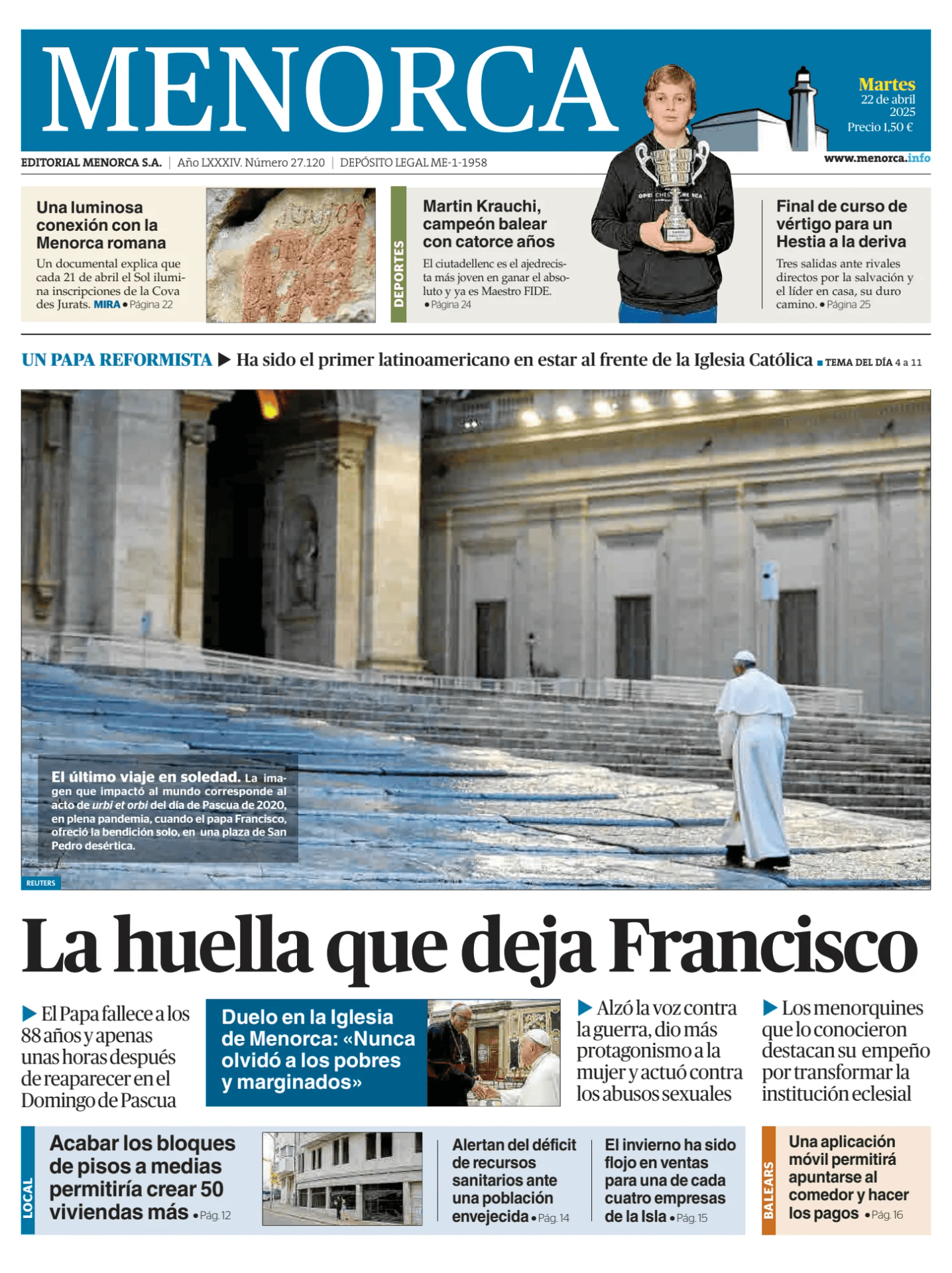 Prima-pagina-menorca-oggi-edizione-di-oggi-20250422