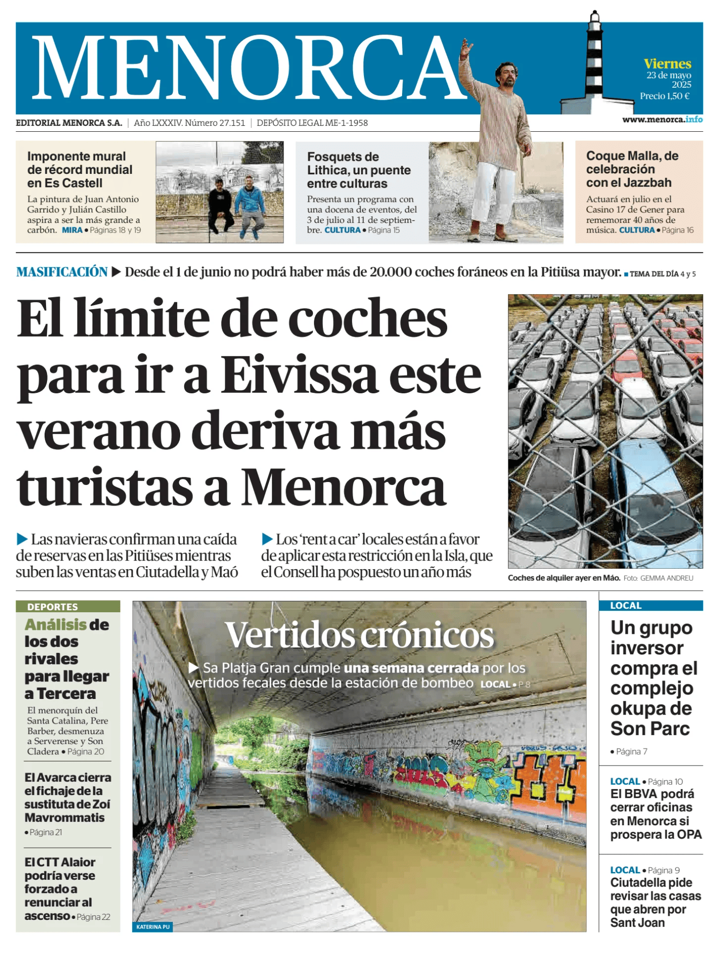 Prima-pagina-menorca-oggi-edizione-di-oggi-20250523