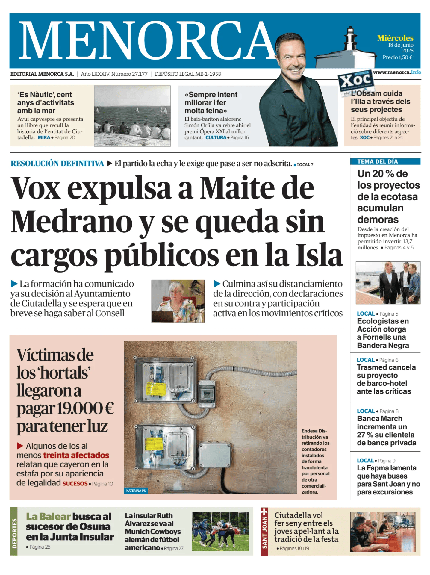 Prima-pagina-menorca-oggi-edizione-di-oggi-20250618