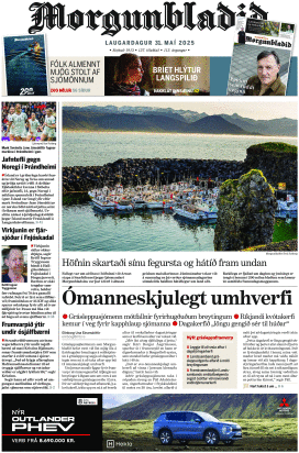 Prima-pagina-morgunbladid-oggi-edizione-di-oggi-20250531