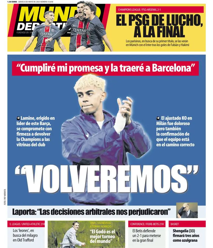 Prima-pagina-mundo_deportivo-edizione-di-oggi-08-05-2025