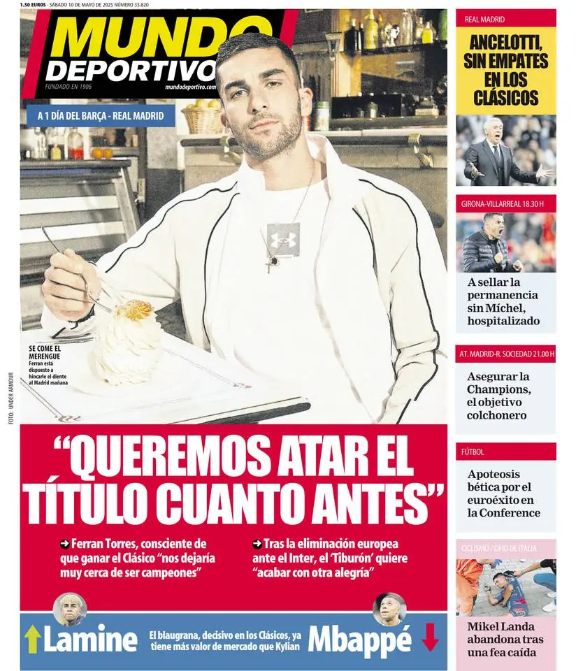 Prima-pagina-mundo_deportivo-edizione-di-oggi-10-05-2025