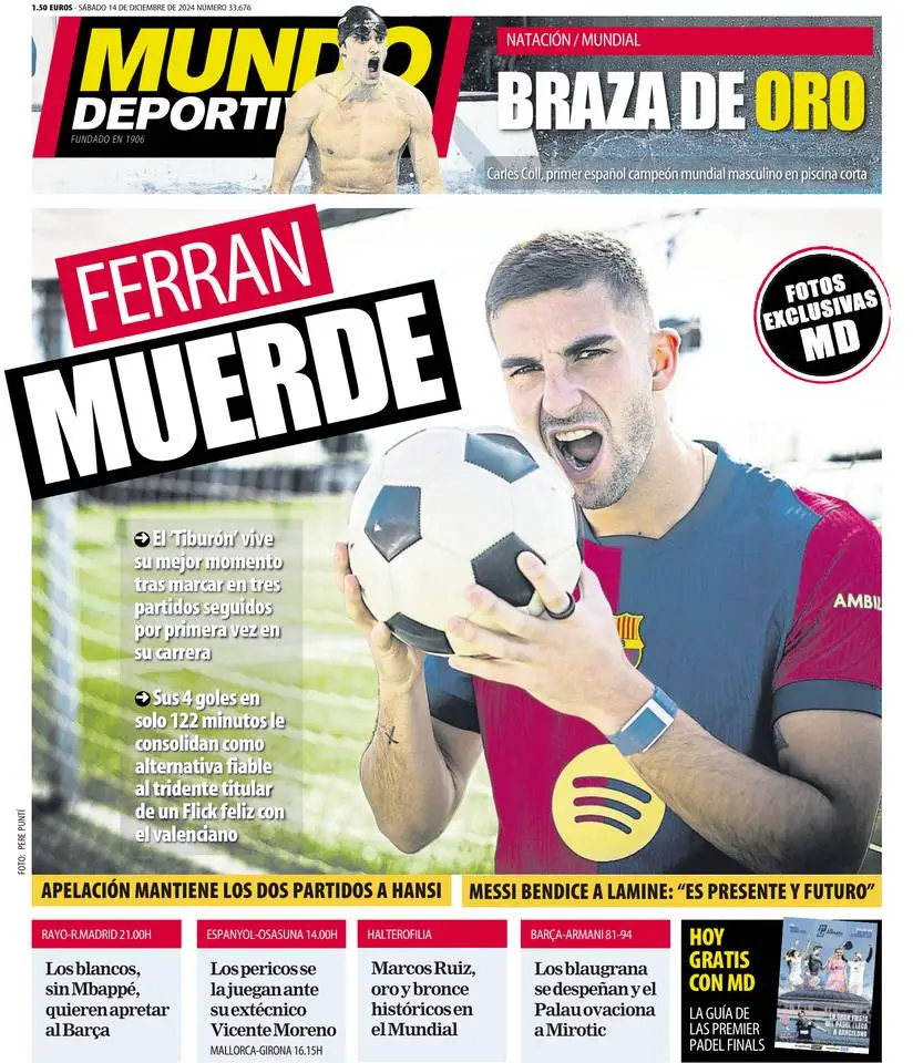 Prima-pagina-mundo_deportivo-edizione-di-oggi-14-12-2024