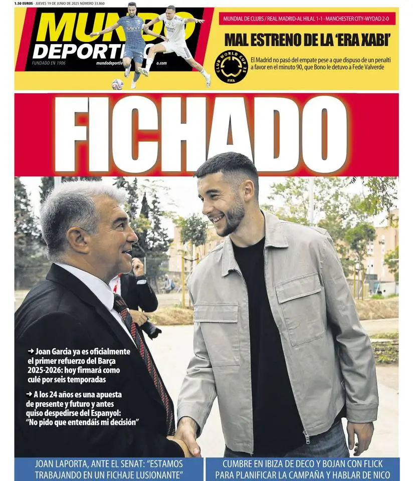 Prima-pagina-mundo_deportivo-edizione-di-oggi-19-06-2025