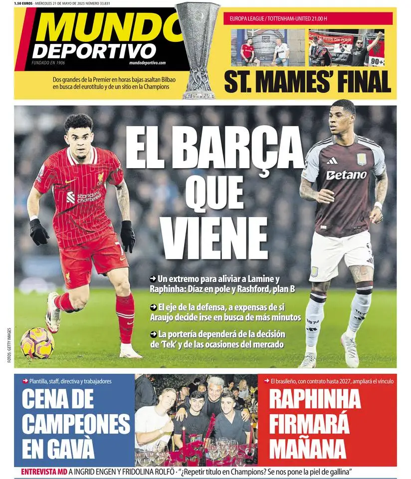 Prima-pagina-mundo_deportivo-edizione-di-oggi-21-05-2025