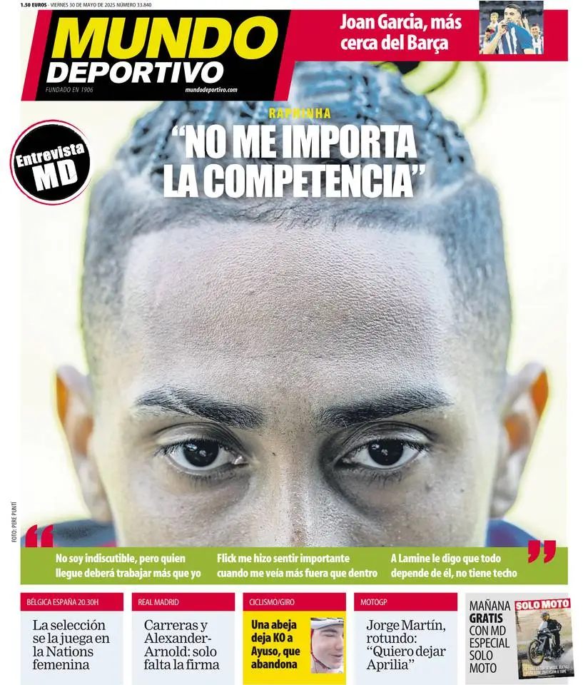 Prima-pagina-mundo_deportivo-edizione-di-oggi-30-05-2025