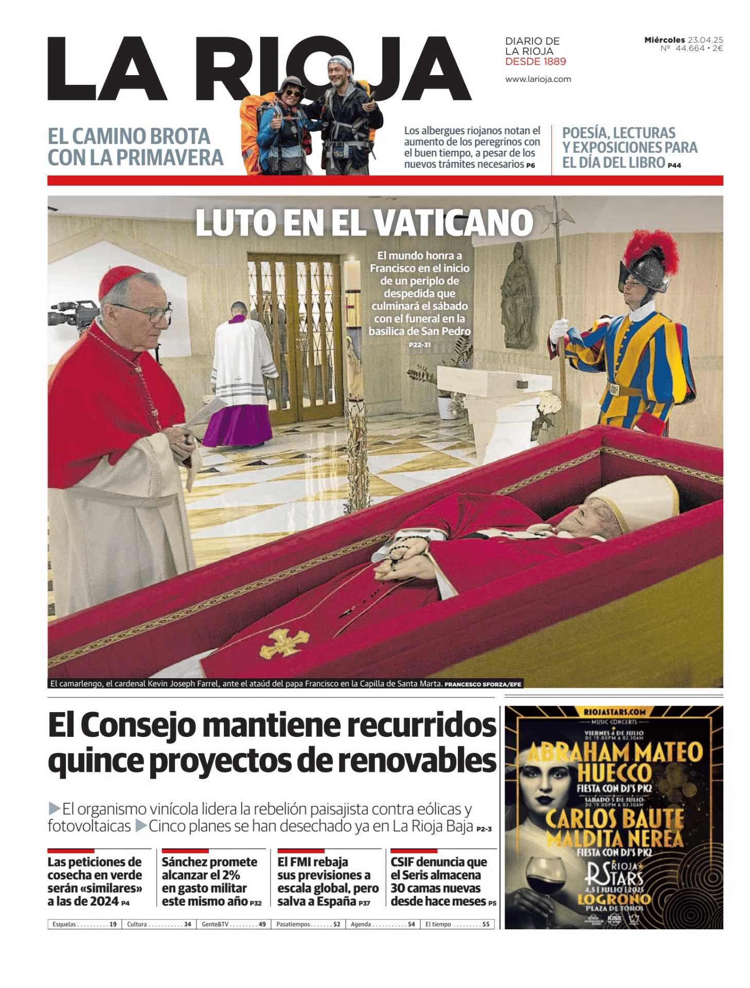 Prima-pagina-rioja-oggi-edizione-di-oggi-20250423