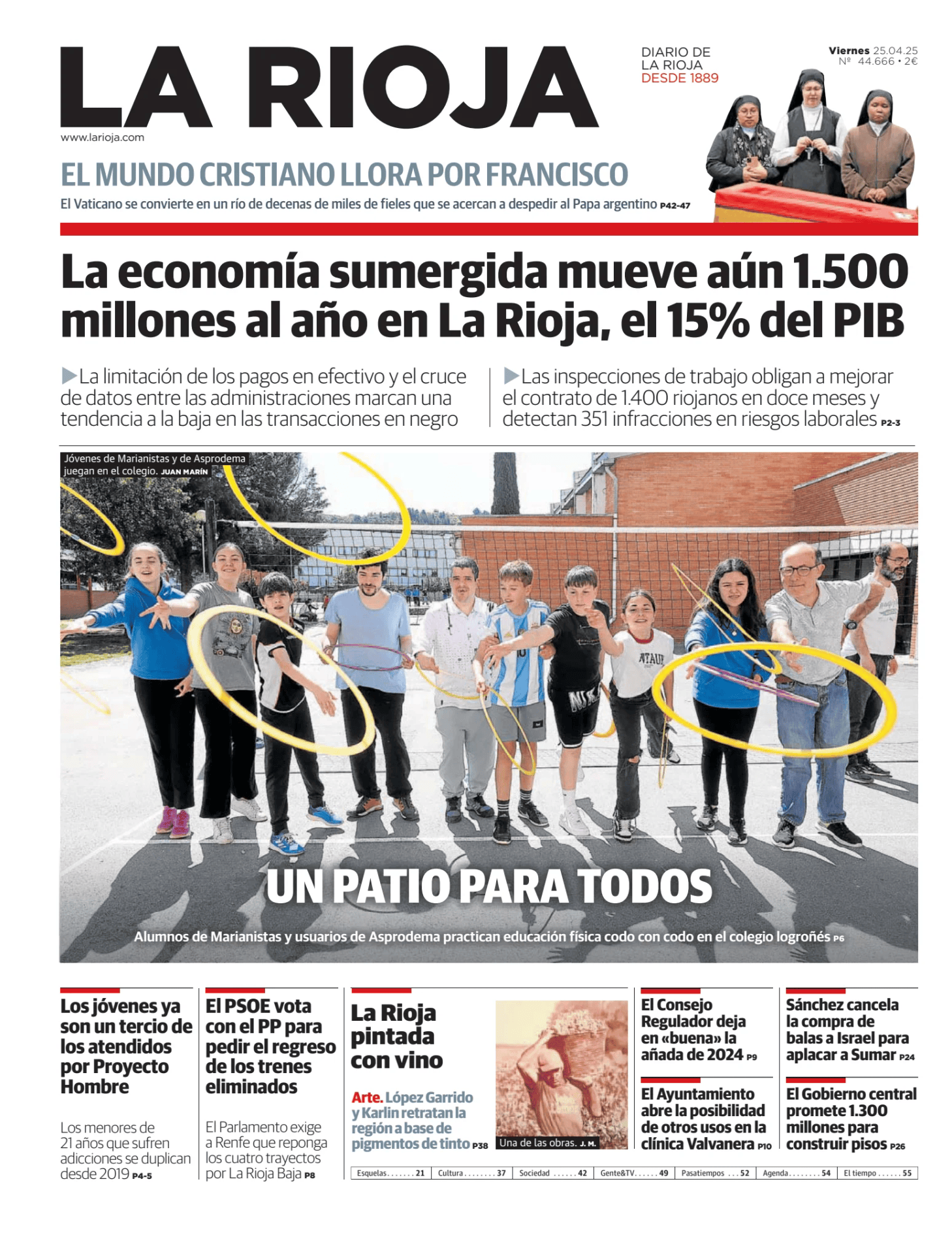 Prima-pagina-rioja-oggi-edizione-di-oggi-20250425