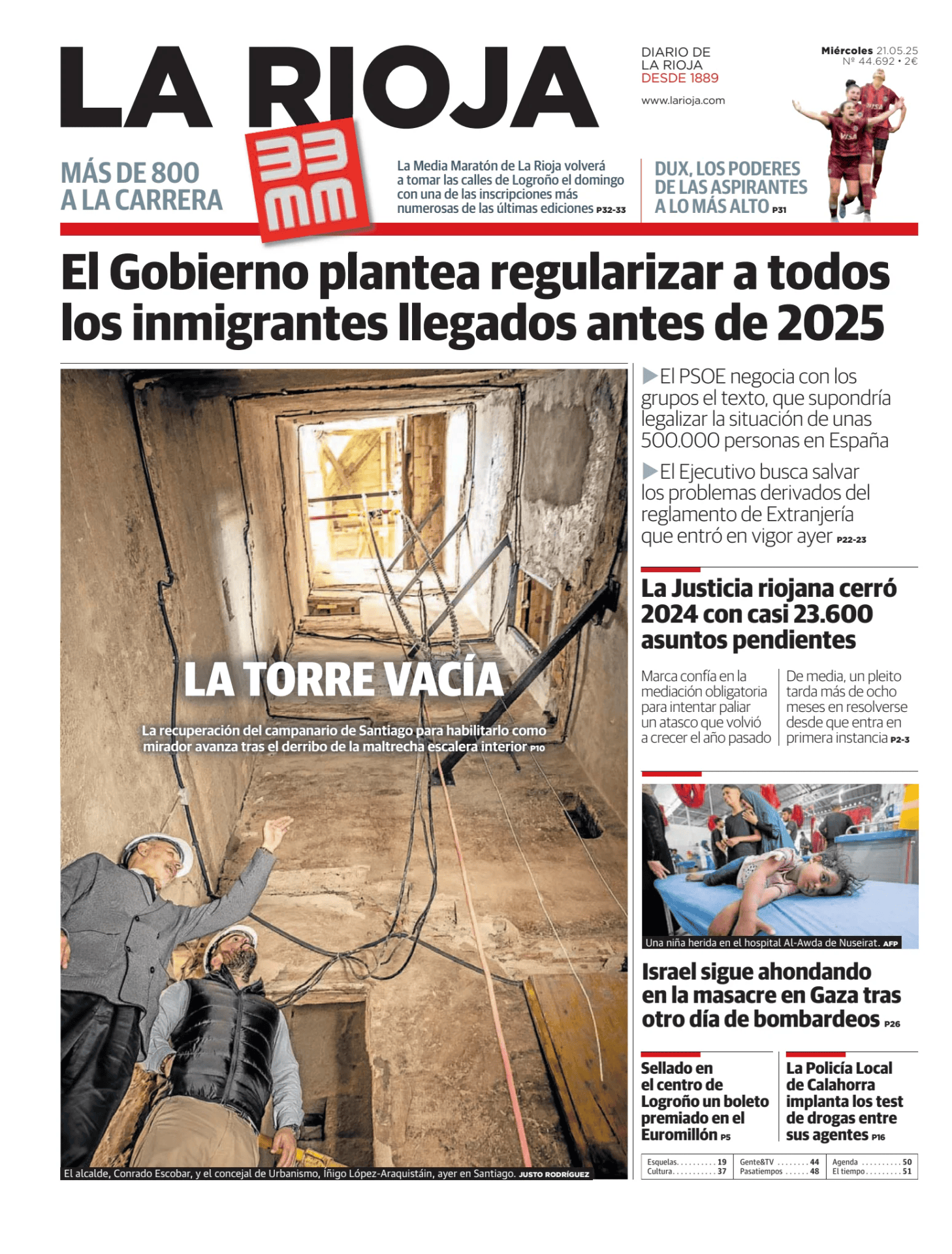 Prima-pagina-rioja-oggi-edizione-di-oggi-20250521